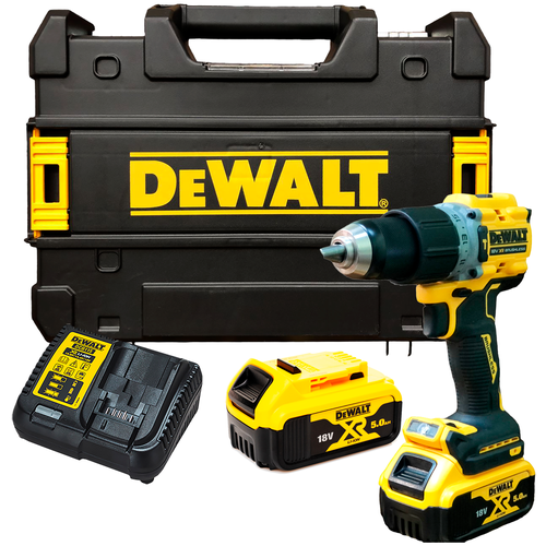 Аккумуляторная ударная дрель-шуруповерт DeWalt DCD805P2