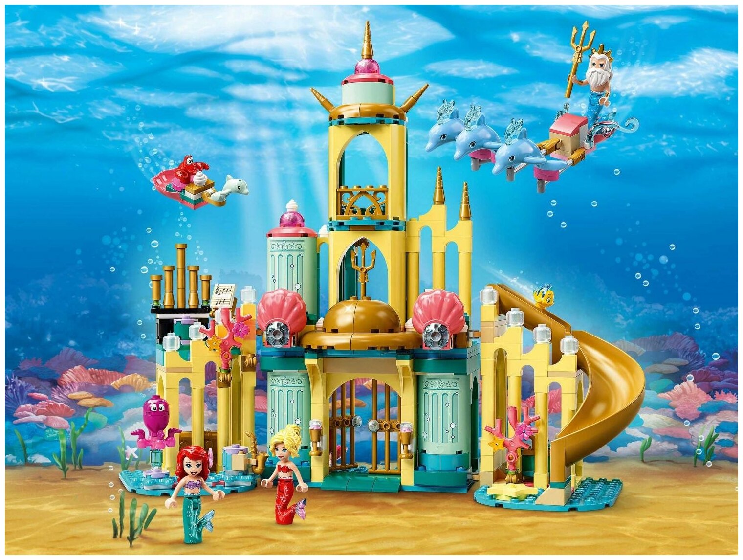 Конструктор LEGO Disney Princess 43207 "Подводный дворец Ариэль" - фото №17