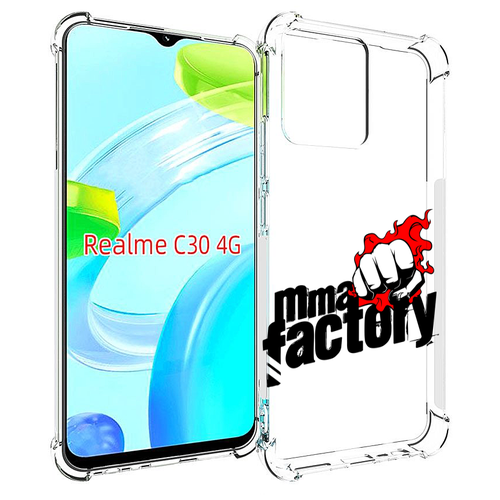 Чехол MyPads Единоборства ММА для Realme C30 4G / Narzo 50i Prime задняя-панель-накладка-бампер чехол mypads единоборства мма для realme c30 4g narzo 50i prime задняя панель накладка бампер