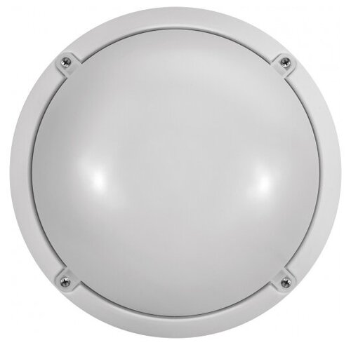 Светильник светодиодный 71 623 OBL-R1-12-4K-WH-IP65-LED-SNRV 12Вт 4000К IP65 (оптико-акустич. датчик) онлайт 71623 (4шт. в упак.)