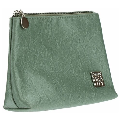 фото Косметичка dewal beauty серия "прованс", 22 х 13,5 х 5 см, зеленая (bg-2614)