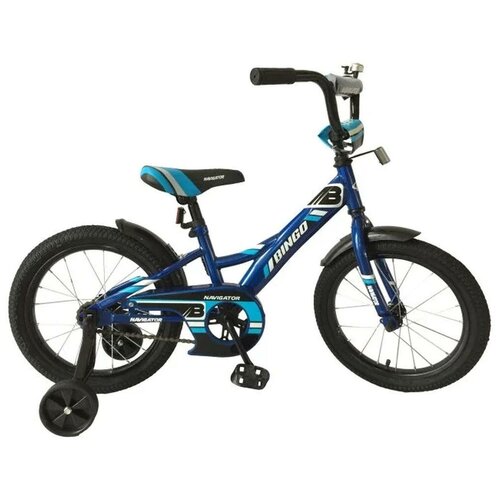 Детский велосипед NAVIGATOR Bingo колеса 16 синий ВН16152 699000₽