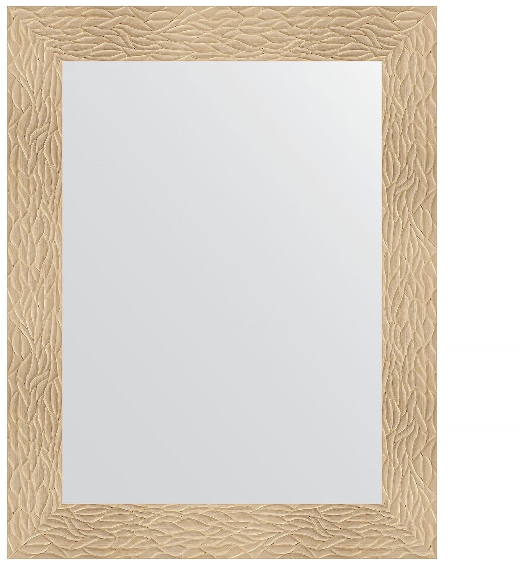 фото Зеркало в багетной раме поворотное Evoform Definite 70x90 см, золотые дюны 90 мм (BY 3181)