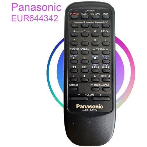 Пульт Panasonic EUR644342, для музыкальный центр Panasonic SC-VK680 (SA-VK680) музыкальный центр panasonic sc akx320e k