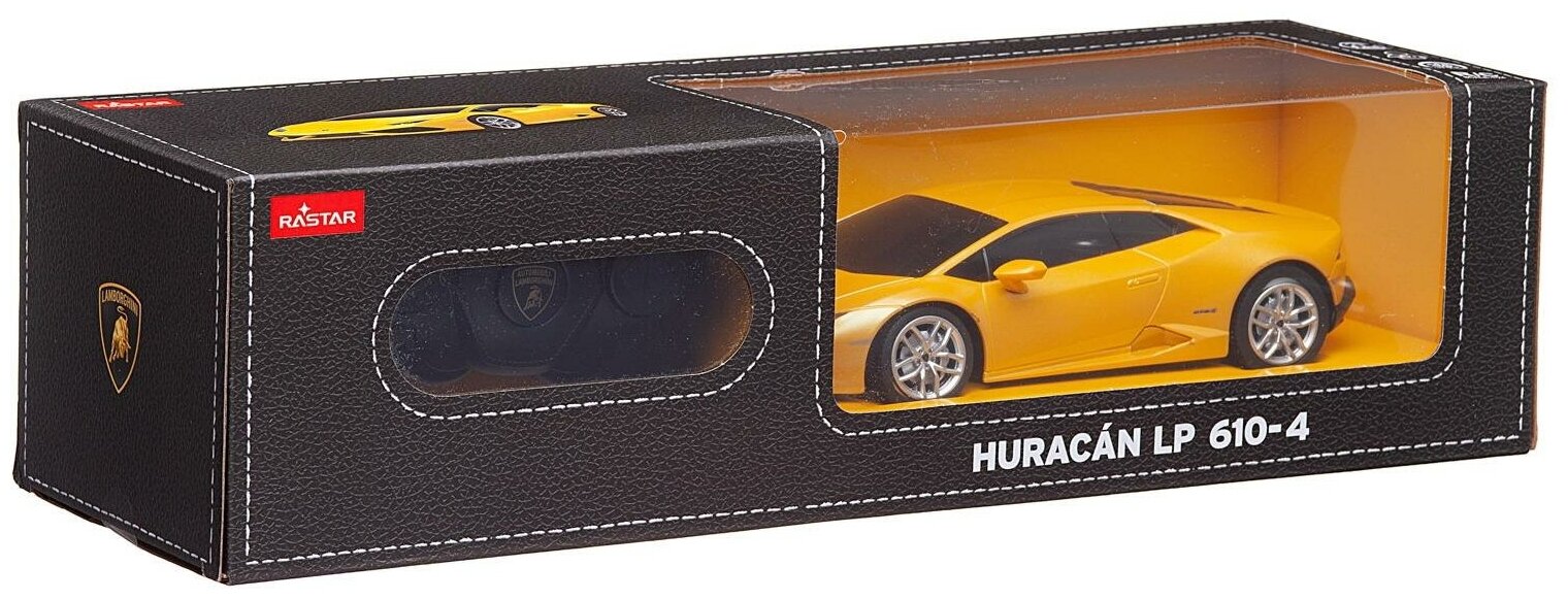 Машина р/у 1:24 Lamborghini HURACAN LP 610-4 Цвет Желтый 2.4G