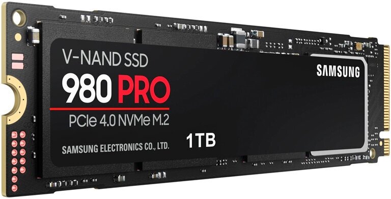 Твердотельный накопитель Samsung 980 PRO 1000 ГБ M.2 MZ-V8P1T0BW