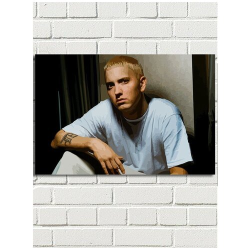 Картина по номерам Музыка Eminem Эминем - 6299 Г 60x40