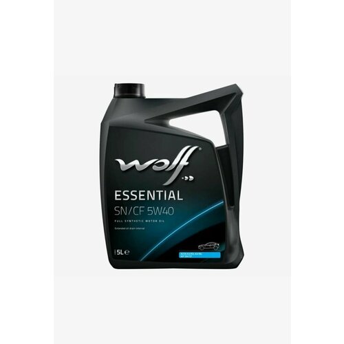 Моторное масло Wolf ESSENTIAL 5W40 SN/CF 5L