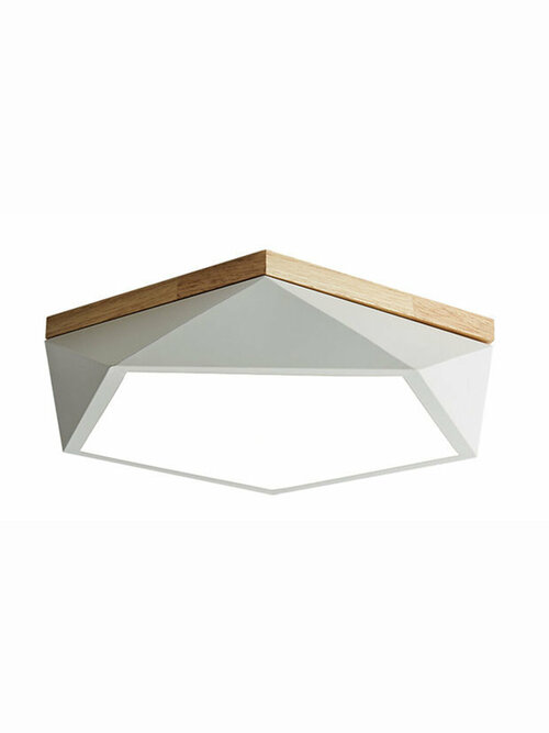 Умный потолочный светильник Xiaomi HuiZuo Smart Macaron Polygon Ceiling Light 24W Crescent White