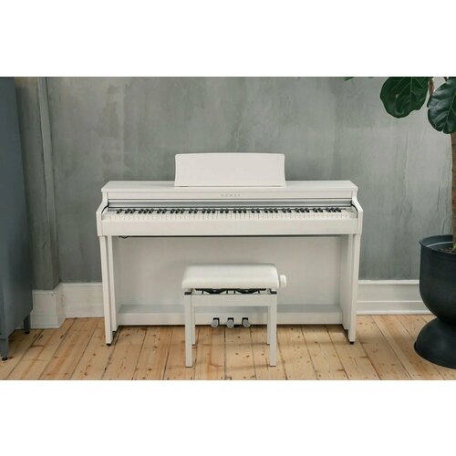 цифровое пианино с банкеткой kawai ca401 b Цифровое пианино с банкеткой Kawai CN201W