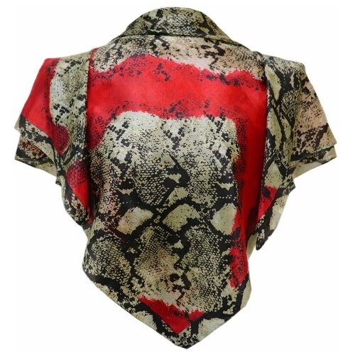 фото Платок crystel eden,85х85 см, красный