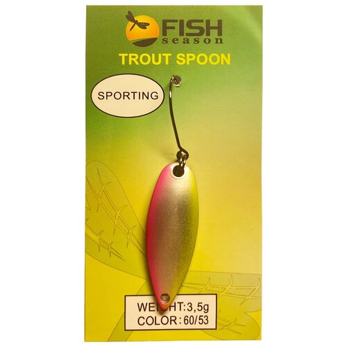 фото Блесна форелевая fish season sporting, 3,5g цвет-53 , крючок-kumho