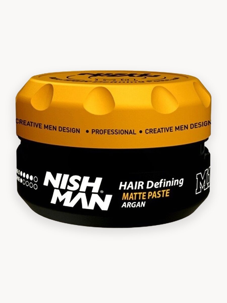 NISHMAN HAIR DEFINING MATTE PASTE ARGAN M1 100 ML Матовый стайлинг
