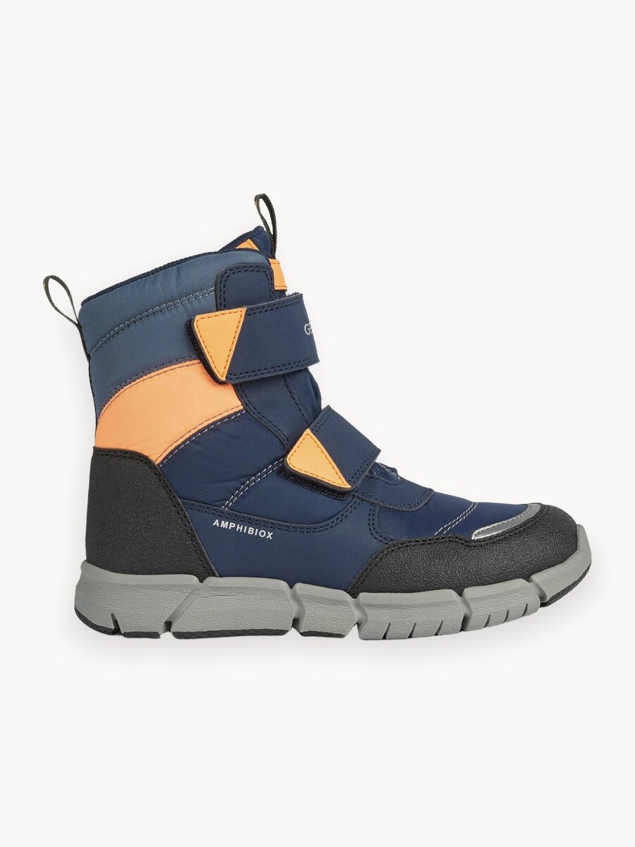 Полусапоги GEOX Flexyper ABX, размер 32 EU, светло-синий/ оранжевый