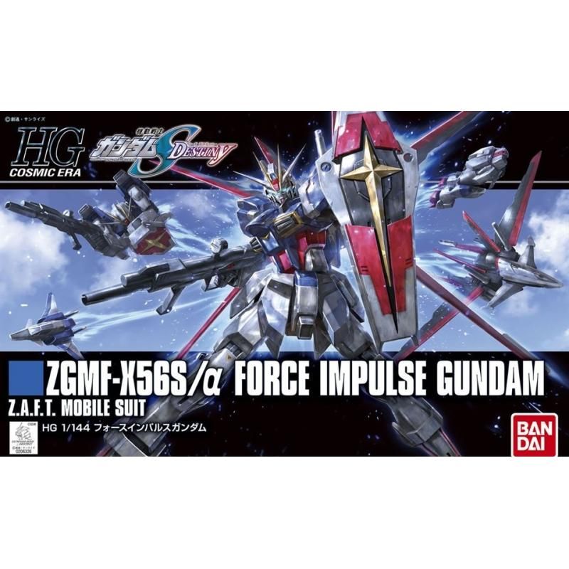 Сборная модель Bandai HG 1/144 Force Impulse Gundam #198 Пластиковый робот конструктор Форс Импульс Гандам