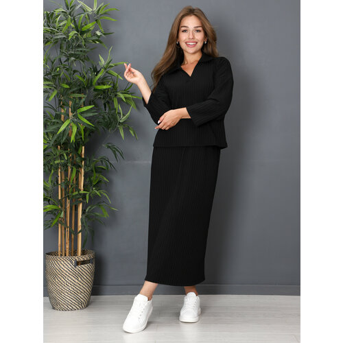 фото Костюм ivcapriz, размер 44, черный