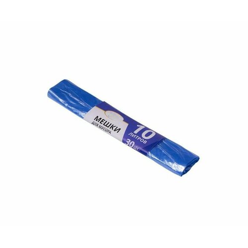 Мешки для бытового мусора 10 л 5 мкм 30 шт 279₽