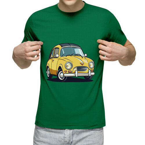 фото Футболка us basic, размер xl, зеленый