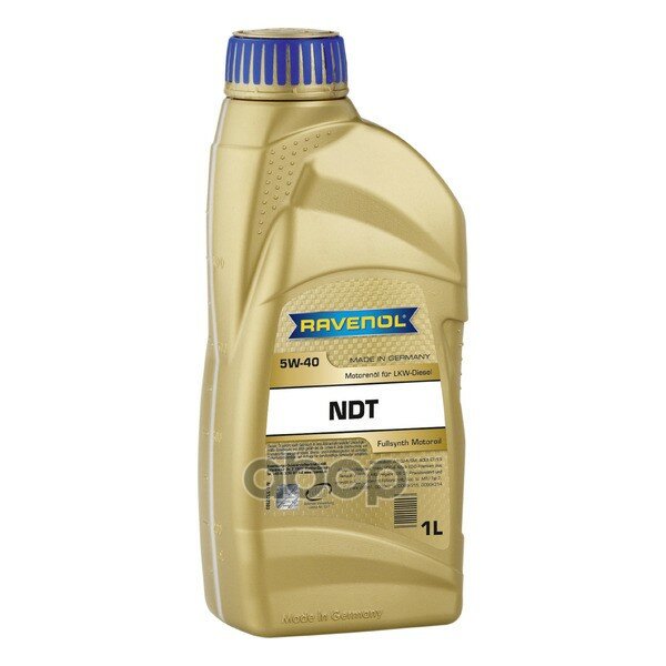 Ravenol Моторное Масло Ravenol Ndt Sae 5W-40 ( 1Л) New Моторное Масло Ravenol Ndt Sae 5W-40 ( 1Л) New