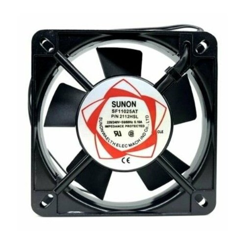 Вентилятор Sunon SF11025AT p/n 2112HSL 220V осевой вентилятор 2pin