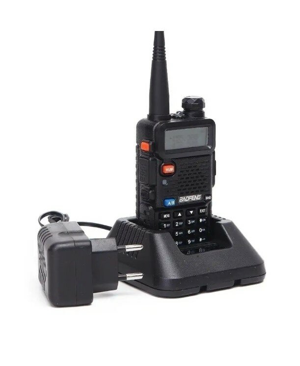 Рация Baofeng UV-5R MK4 8W, Li-ion 1800 мАч UHF/VHF, + Ремешок для рации Mirkit — фото 10