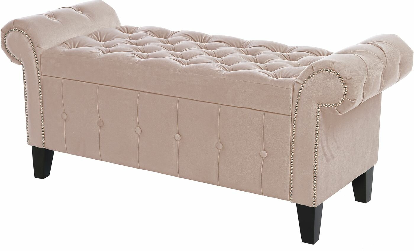 фото Банкетка пуф Торрокс кремовый