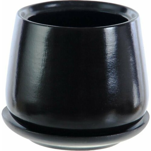 Горшок Скарлет №2/5,5л/d19 h22 черный