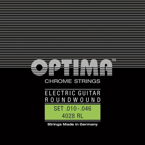 Струны для электрогитары Optima Electric Guitar Chrome Strings 4028. RL 10-46