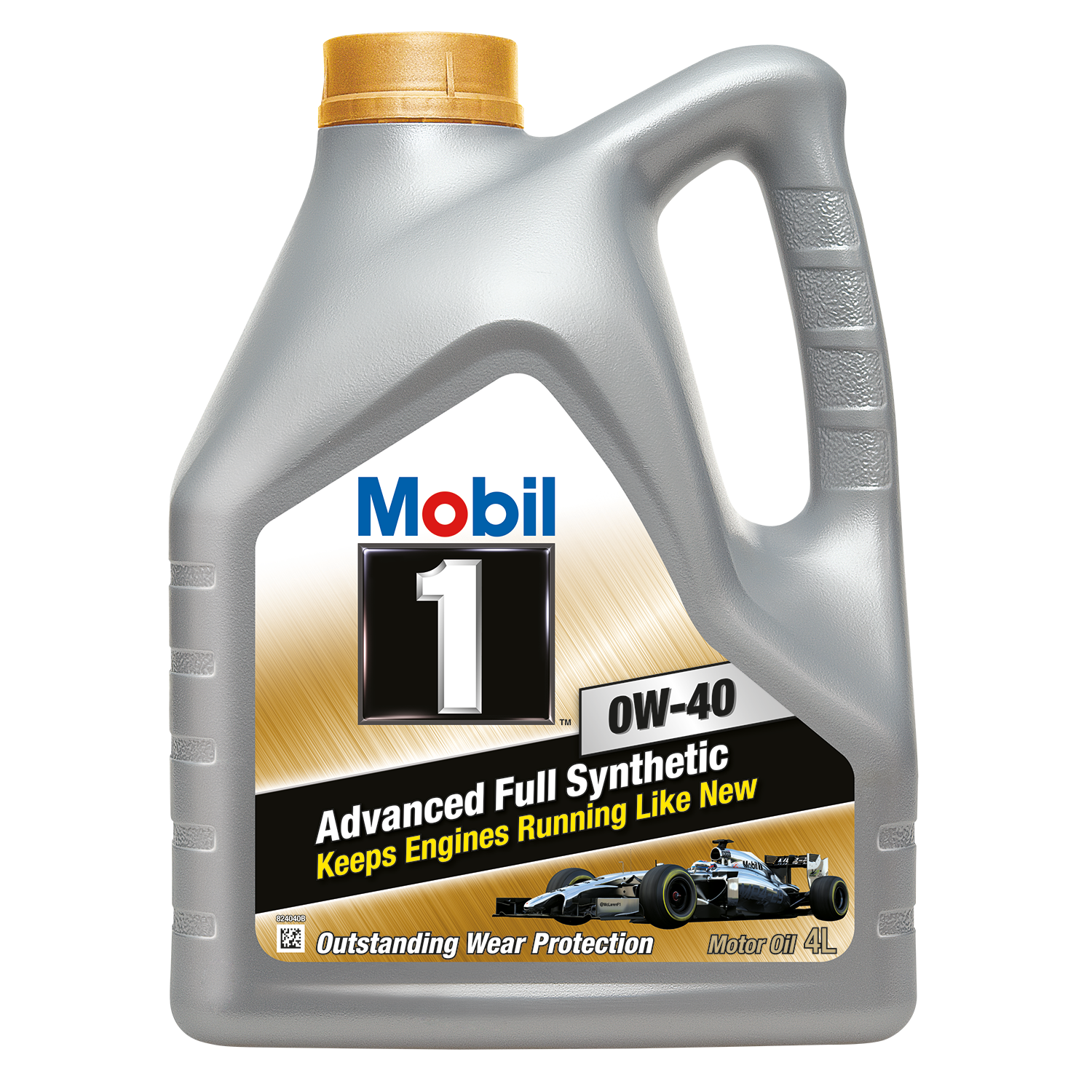 Синтетическое моторное масло MOBIL 1 FS 0W-40, 4 л, 1 шт