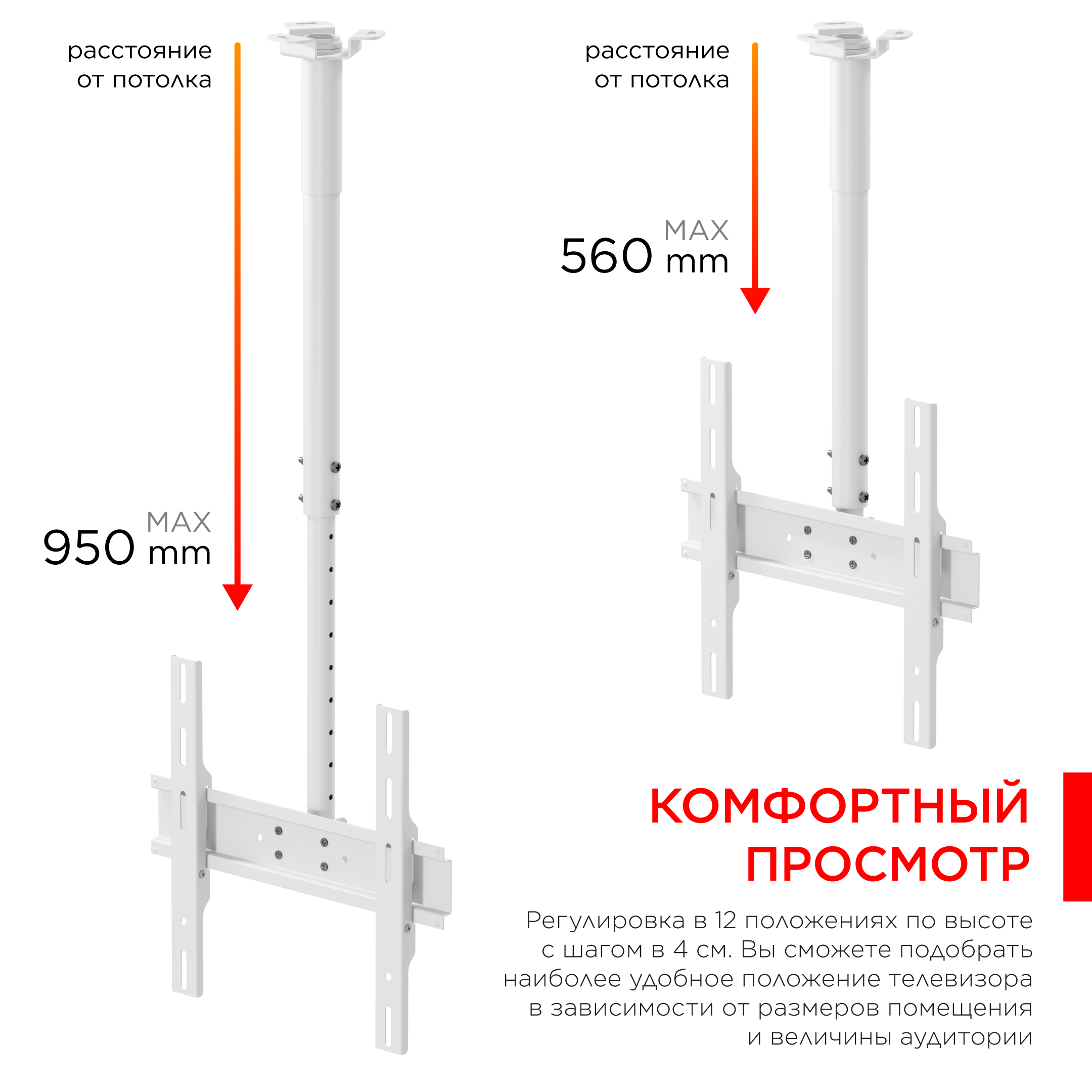 Кронейн на потолок Holder PR-101