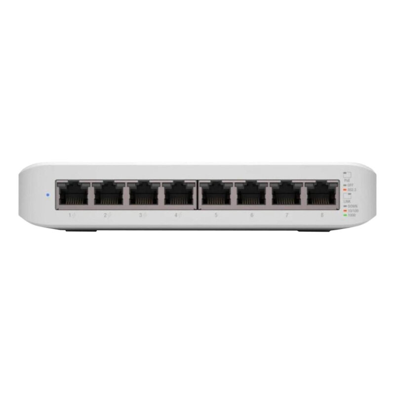 Коммутатор управляемый Ubiquiti UniFi Low-cost Desktop 8 Port Gigabit Switch with POE - фото №7