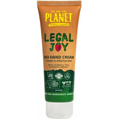 Крем для рук We are the planet Legal Joy Для сухой и чувствительной кожи 75мл х3шт 1540₽