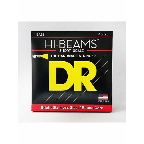 Струны для 5-ти струнной бас гитары DR String SMR5-45 dr strings snmr5 45 sunbeam струны для 5 струнной бас гитары