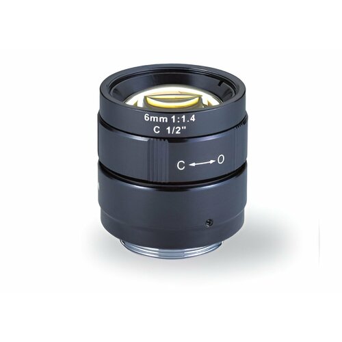 Объектив фиксированный RICOM 6 мм крепление С или CS 450000₽