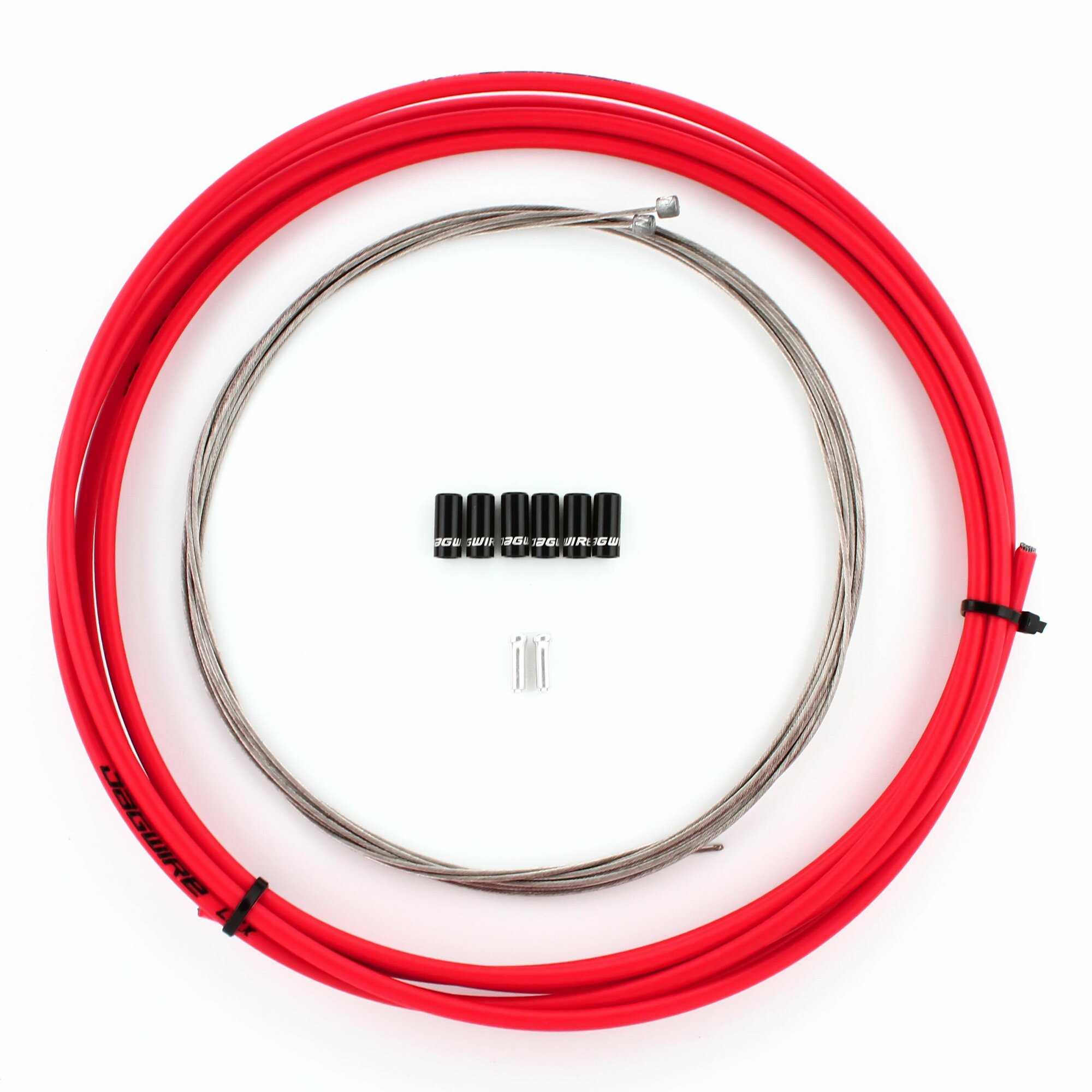 фото Набор рубашек и тросиков переключения Jagwire Shift Kit, красный