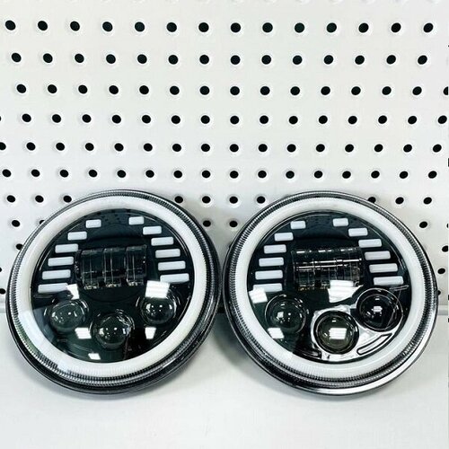 Фары Нива светодиодные G0180/ Фары на Ниву G0180