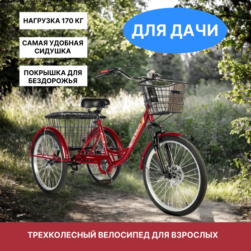 Трехколесный велосипед для взрослых РВЗ 
