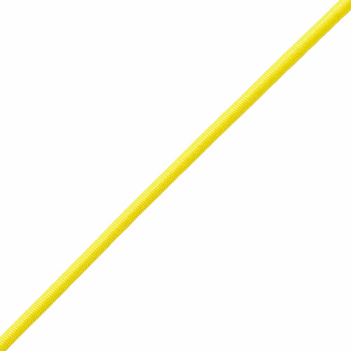 Шнур эластичный Нудольская фабрика (С838), 2,4 гр/м, эластичность 110%, 2мм*30м (желтый)