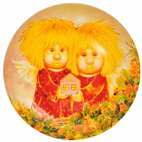 Тарелка Ангелы домашнего очага Размер 2020 см 1779₽