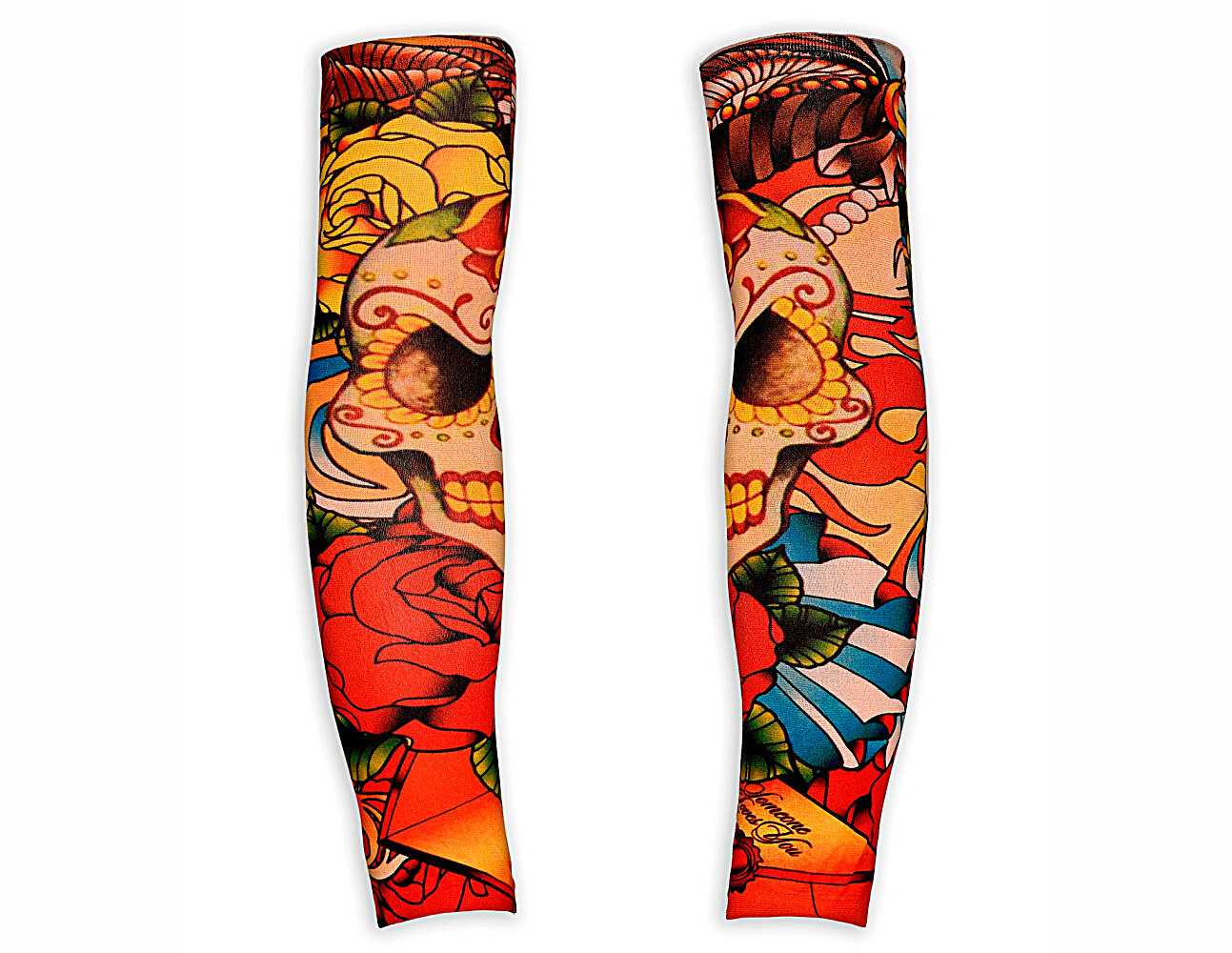 Рукава Судного Дня 29357, цветной полиэстер, длина 40 см