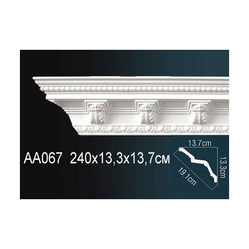 Потолочный карниз с рисунком АА067 Перфект