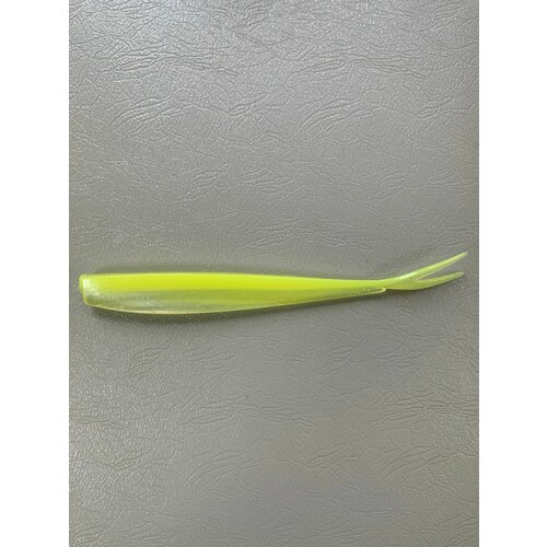 Мягкая крупная силиконовая приманка для рыбалки Pike Slag 21см (свимбейт/ джеркбейт), Лимон (Сhartreuse), 1 шт.