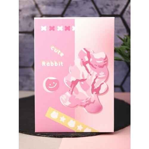 Зеркало настольное Cute rabbit pink 550₽