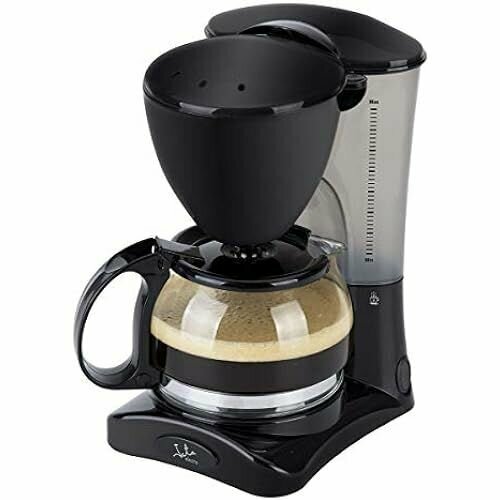 Кофеварка Jata CA287 с фильтром для 2 8 чашек стеклянная банка с крышкой система защиты от капель подвесной постоянный фильтр автоматическое разделение энергосберегающая мощность 550 Вт класс энергопотребления A 1239400₽