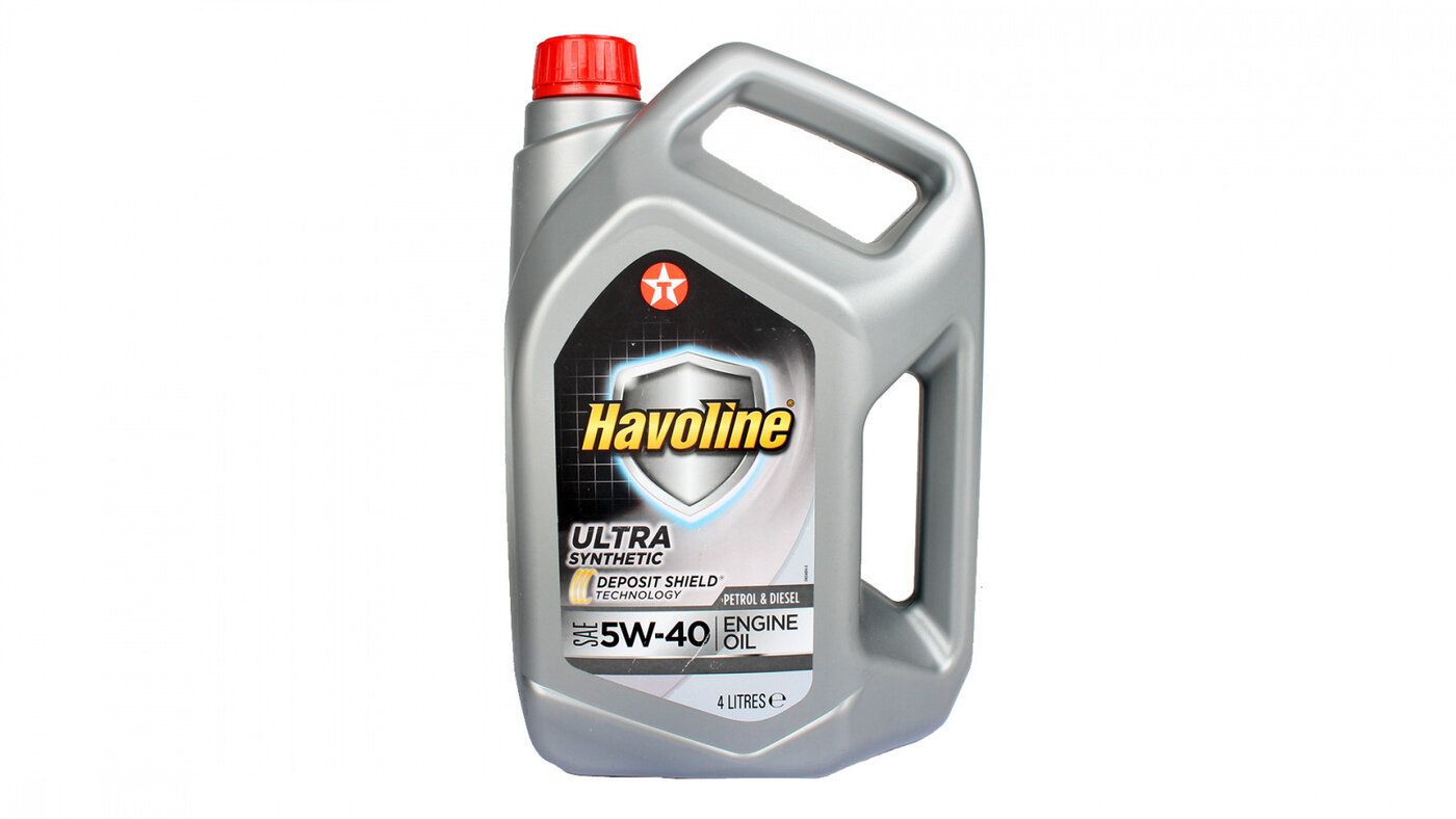 Масло моторное синтетическое TEXACO Havoline Ultra SAE 5W-40, канистра 4л