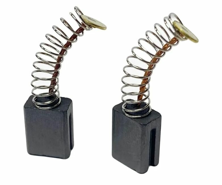 фото Щетки угольные (2 шт.) для дрели-шуруповерта Интерскол ДШ-10/260Э, ДШ-10/260Э2 (5х8х10,5мм)