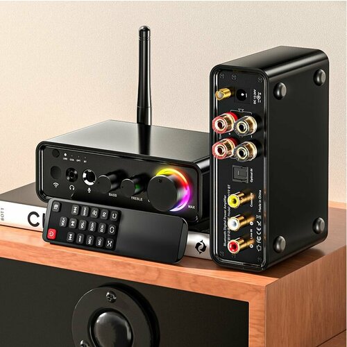 Адаптер Bluetooth Ресивер Усилитель для пассивных колонок M19 BT