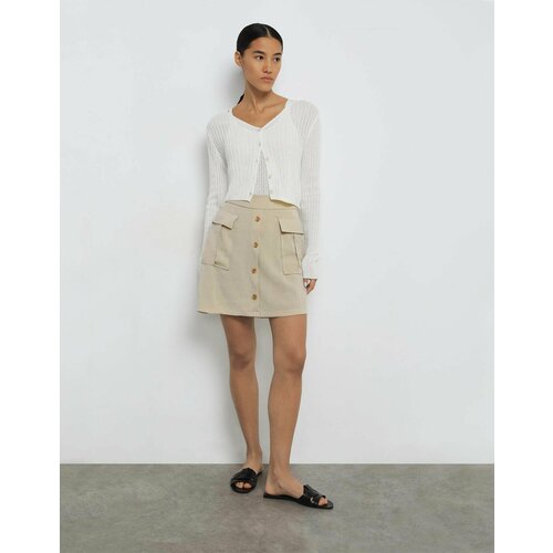 фото Юбка gloria jeans, размер l (48-50), beige