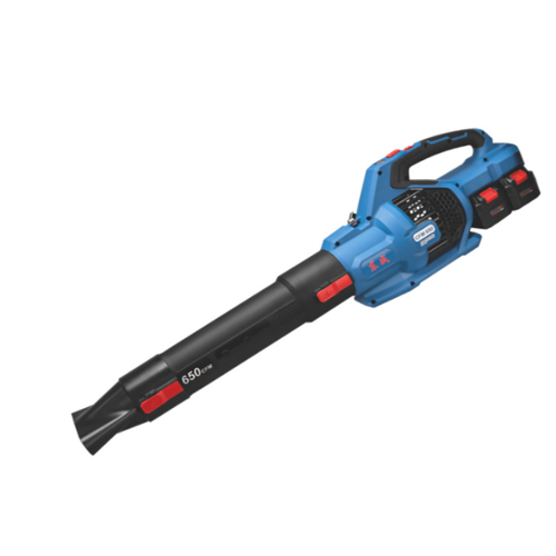 Аккумуляторная воздуходувка садовая Dongcheng DCQF4017H2S 2 шт. АКБ 20В для листьев (пылесос-воздуходув садовый)