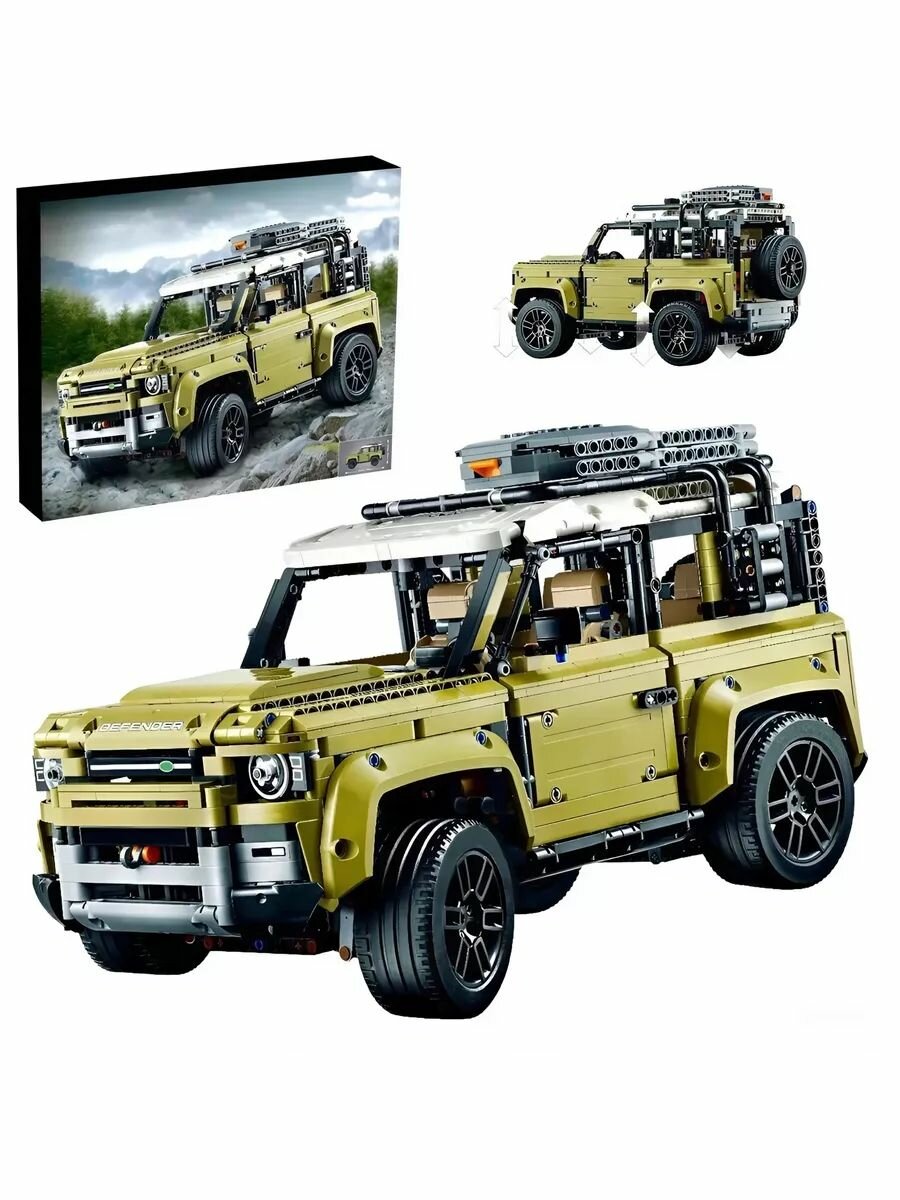 Конструктор Внедорожник Land Rover Defender 2573 деталей